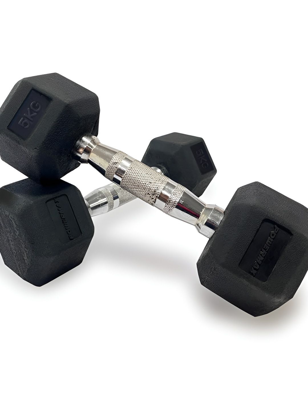 PowerMax Fitness Hexagon Dumbbells - 5 kg-picture-9