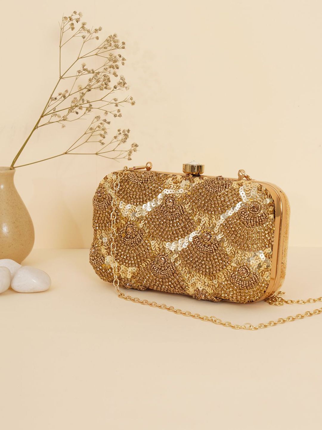 Anouk Embellished Box Clutch-picture-34