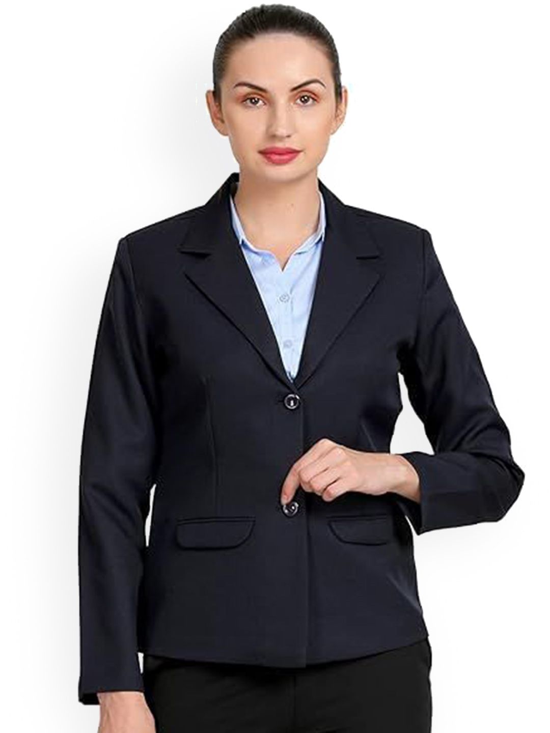 Naida Single Breasted Tailored Fit Blazers