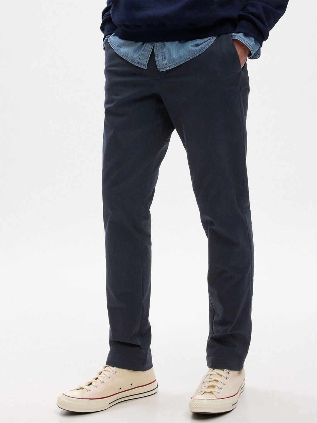 GAP Men Slim Fit Trousers-picture-34