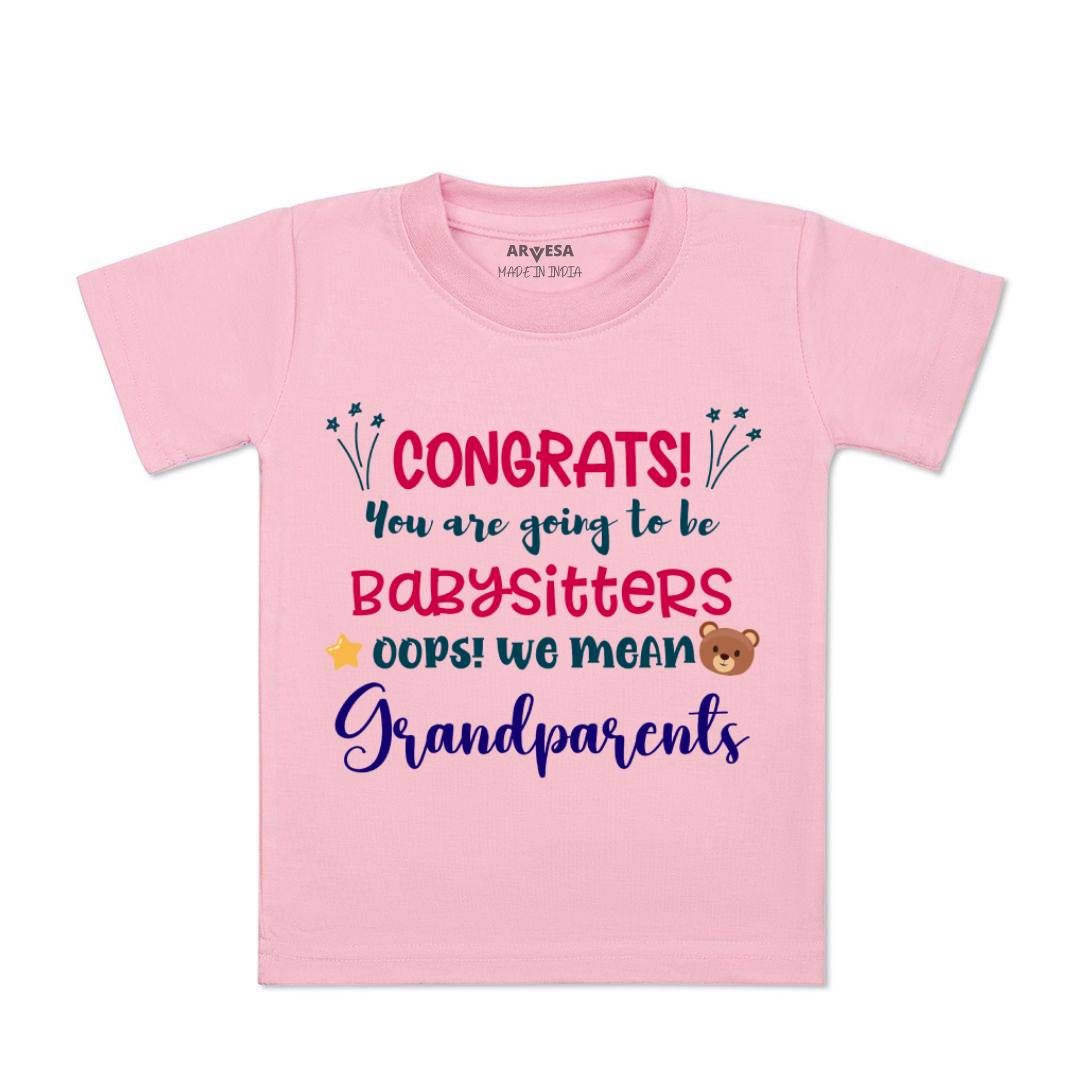 Arvesa Kids Typography Printed Applique T-shirt-picture-21