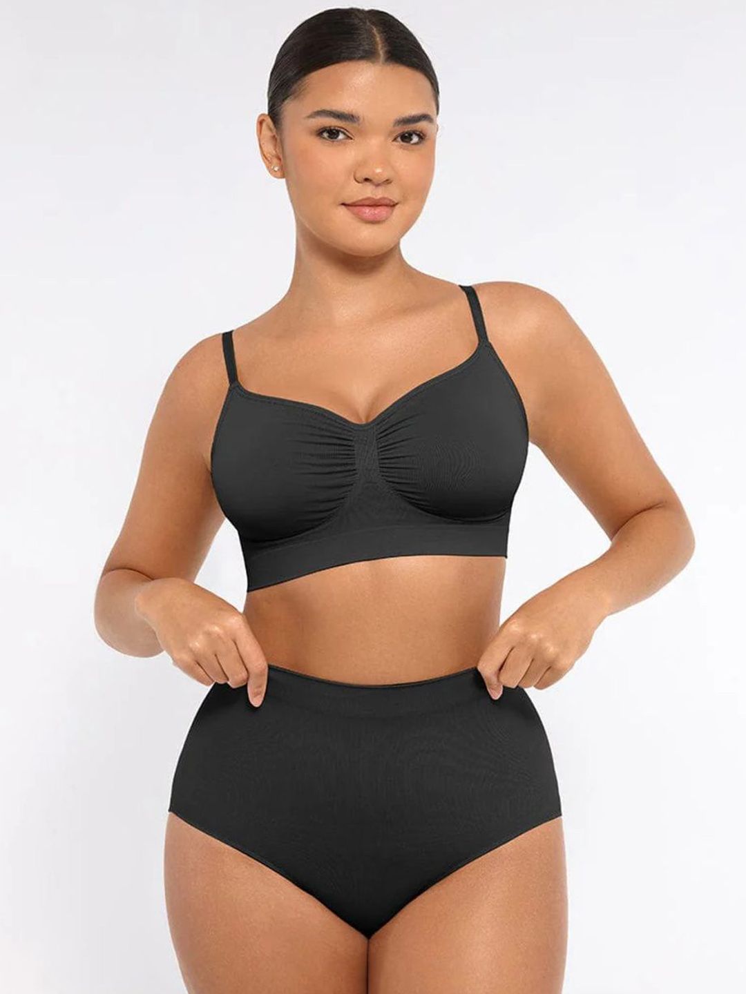 SHOP THE EDIT High Waist Seamless Tummy Control Shapewear-picture-20