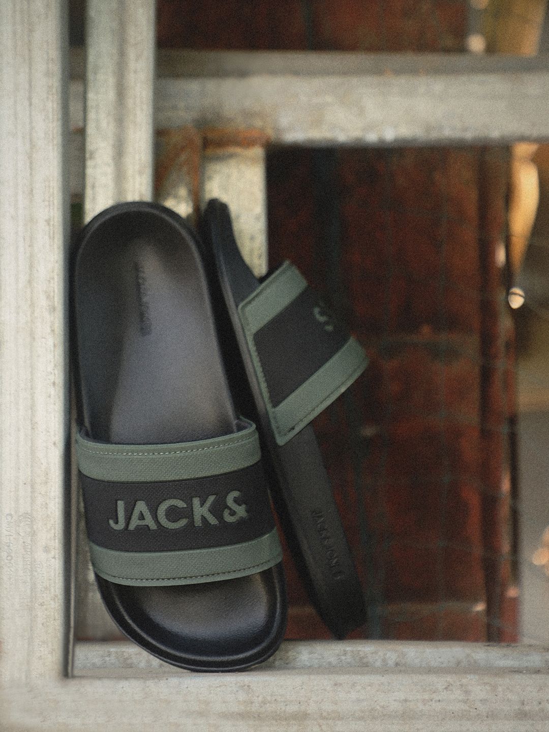 Jack & Jones Men Printed Sliders-picture-40