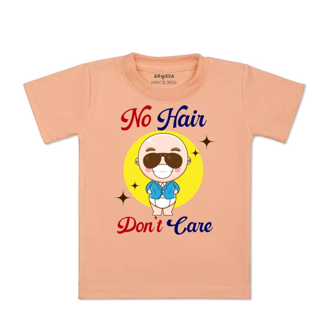 Arvesa Kids Printed V-Neck Applique T-shirt-image-18