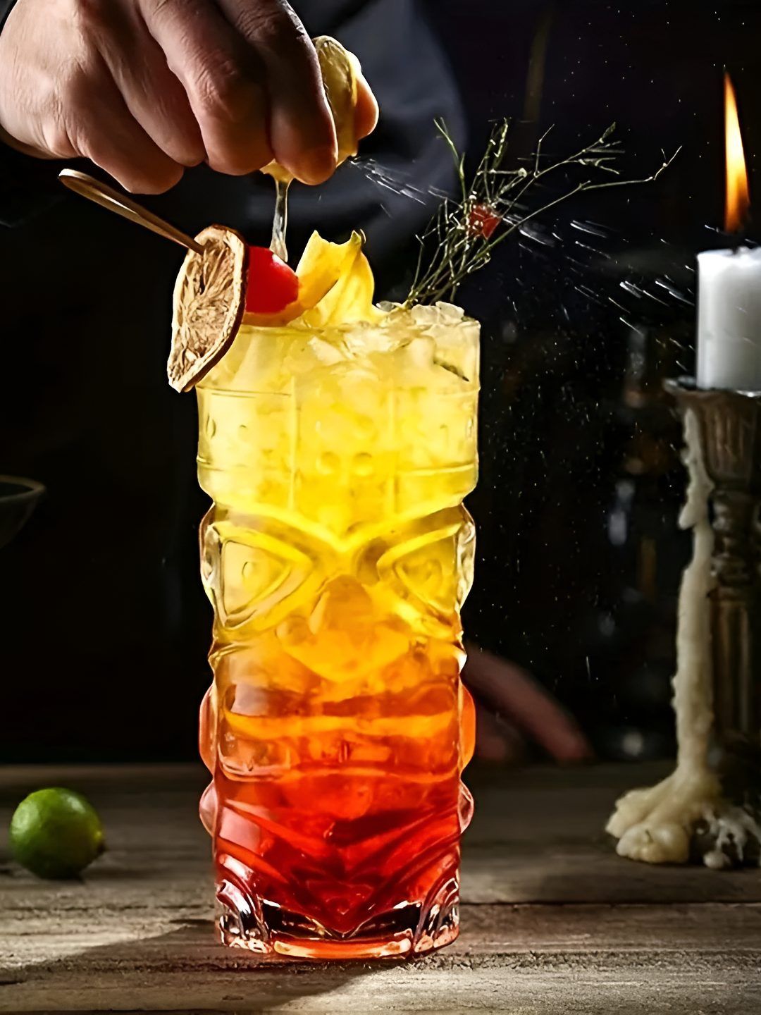 MELBIFY Transparent 6 Glass Beer Glass Bar Glass-picture-34