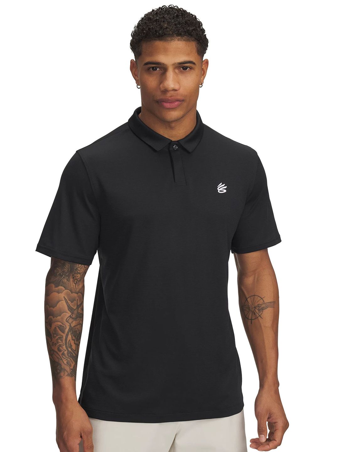 UNDER ARMOUR Men Curry Splash Short Sleeve Polo T-Shirt-image-13