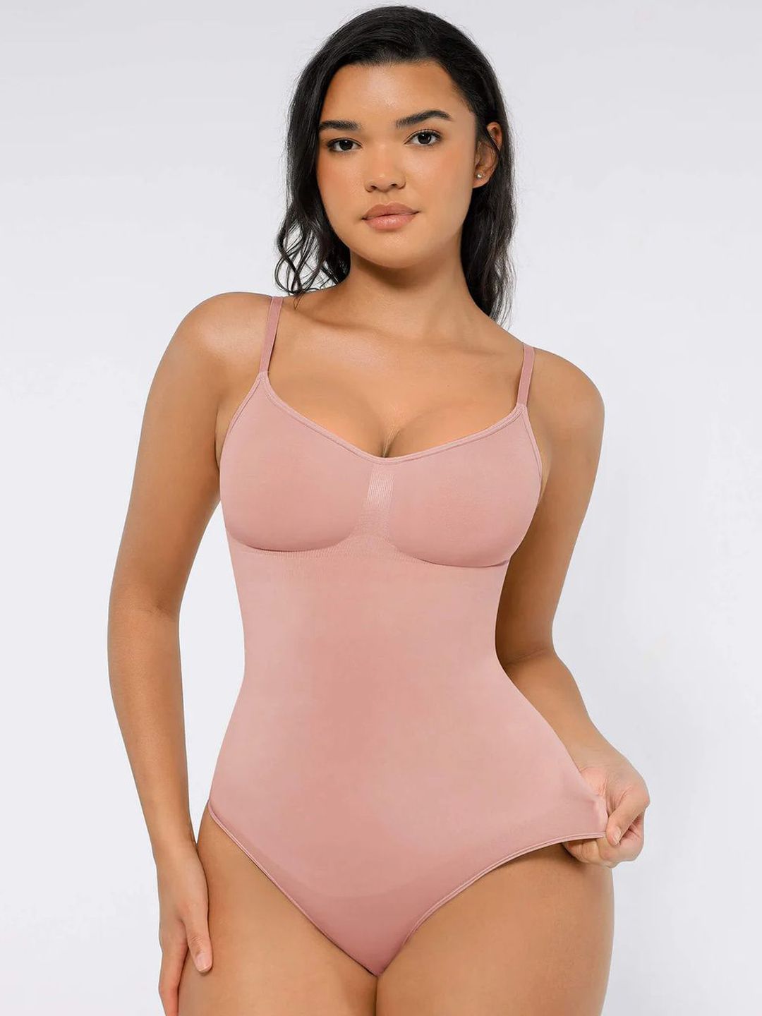 SHOP THE EDIT Intense Shoulder Strap Body Shapewear-picture-34