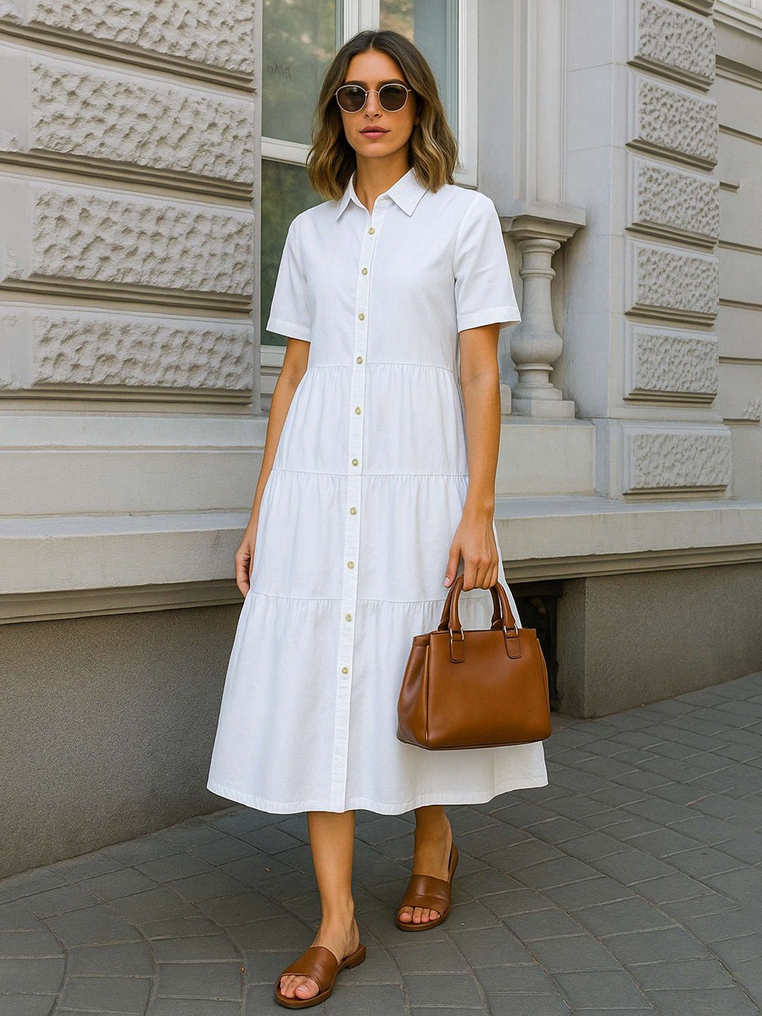 SASSAFRAS Fit & Flare Dress-picture-11