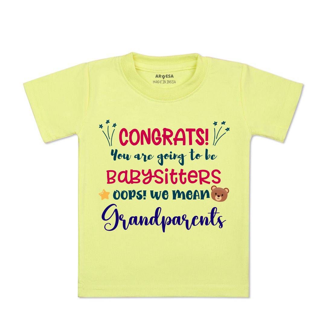 Arvesa Kids Typography Printed Round Neck Cotton T-shirt-picture-18