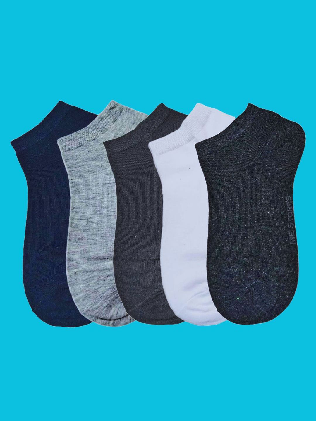 MJE 5-Pcs Ankle-Length Socks-picture-16