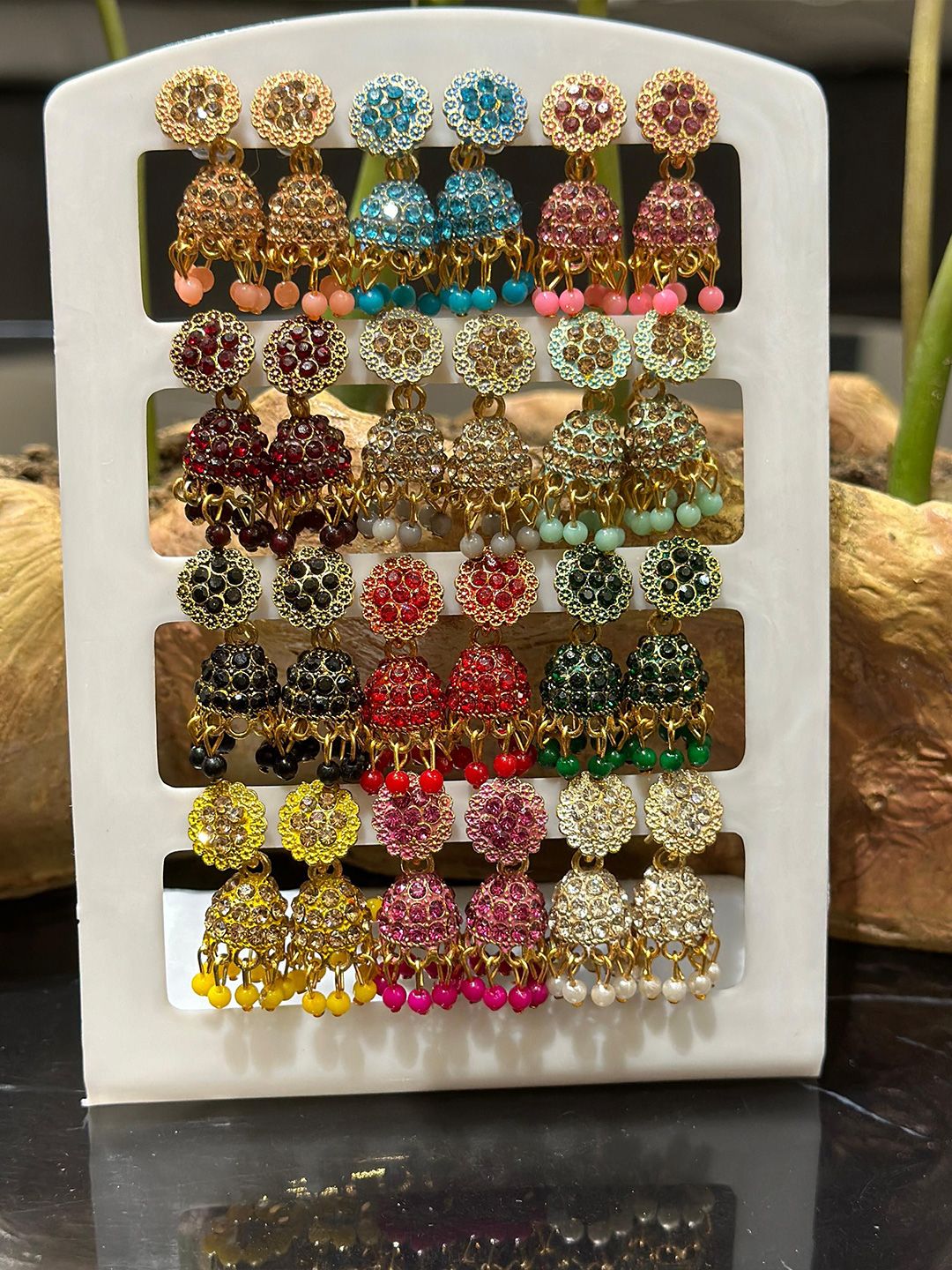 Anouk Square Jhumkas Earrings-image-33