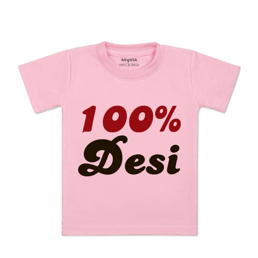 Arvesa Kids Typography Printed Applique T-shirt-picture-48