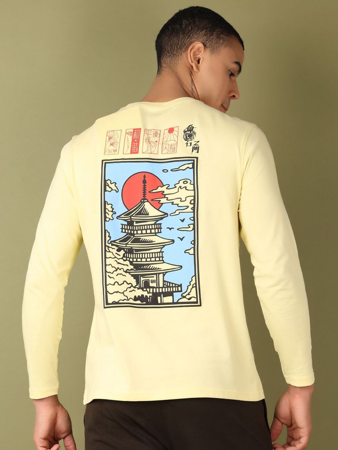 LIMEROAD Men Printed Applique T-shirt-picture-25