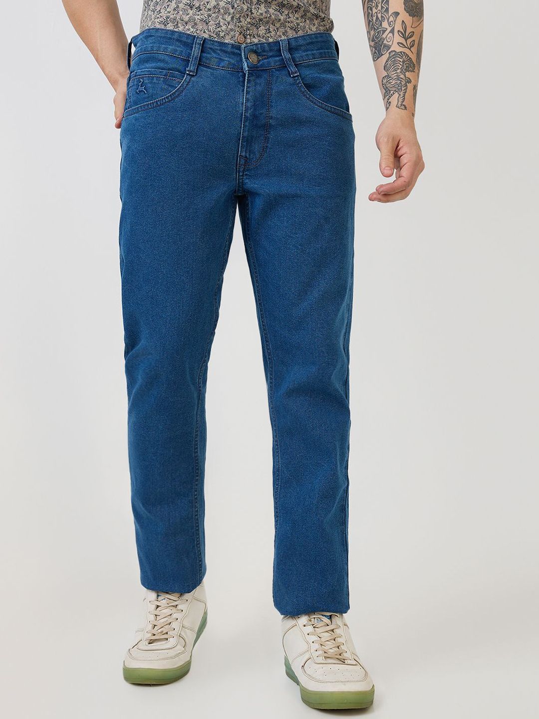 Parx Men Tapered Fit Low-Rise Jeans-picture-39