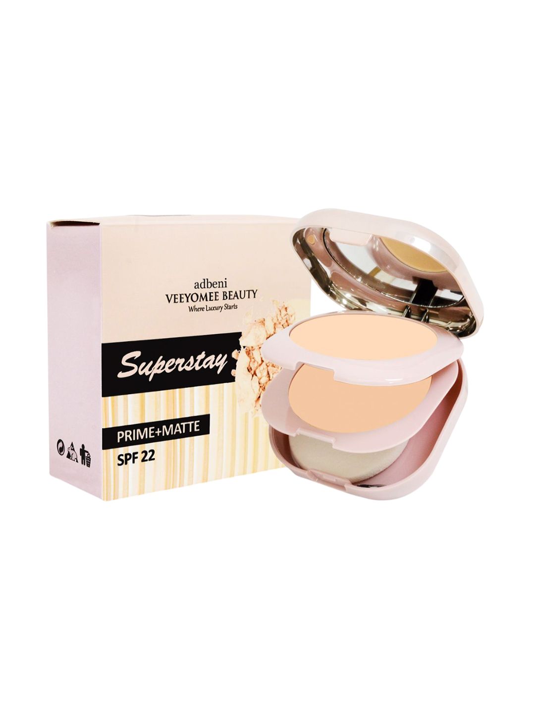 Adbeni Superstay HD Pressed Matte Finish Compact Powder Shade 02-image-46