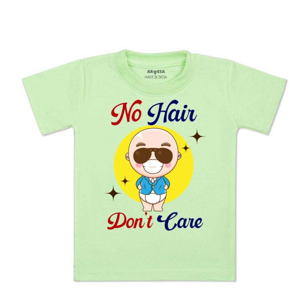 Arvesa Kids Printed V-Neck Applique T-shirt-image-31