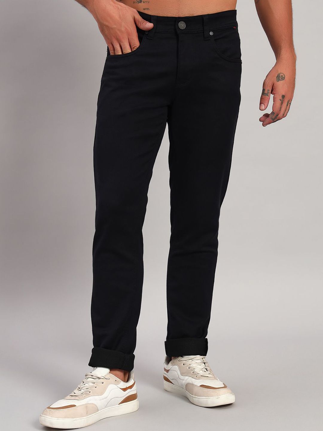 Cantabil Men Original Regular Fit Mid-Rise Jeans-picture-18