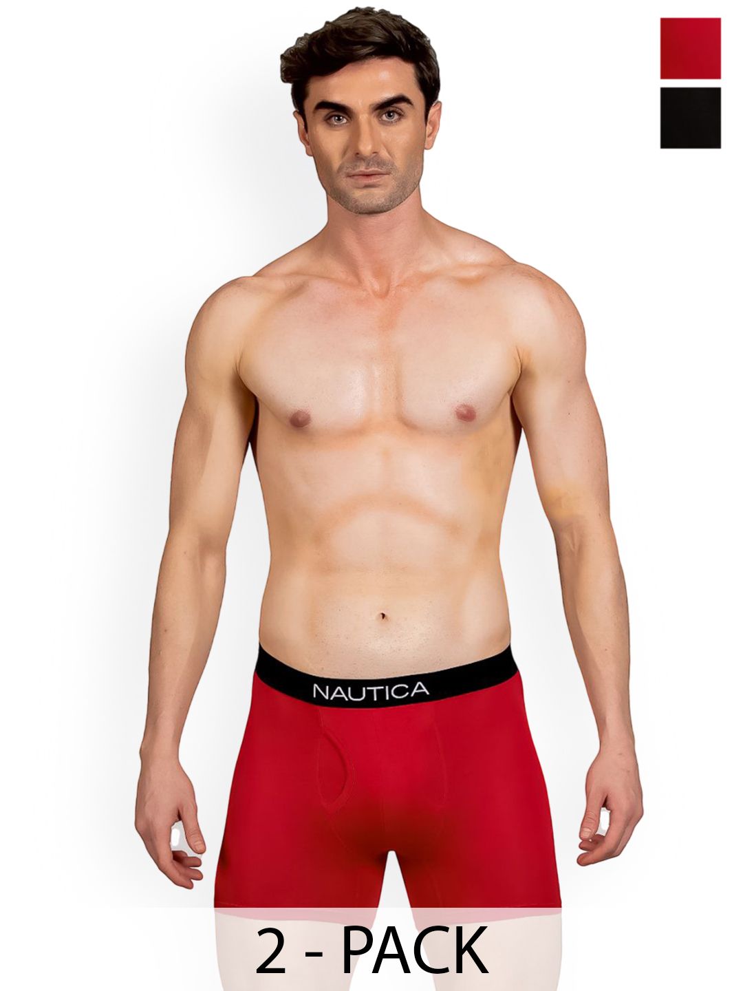 Nautica Pack of 2 Anti-Bacterial Trunks N_LJSLTRK01-BLK/RCRD-picture-21