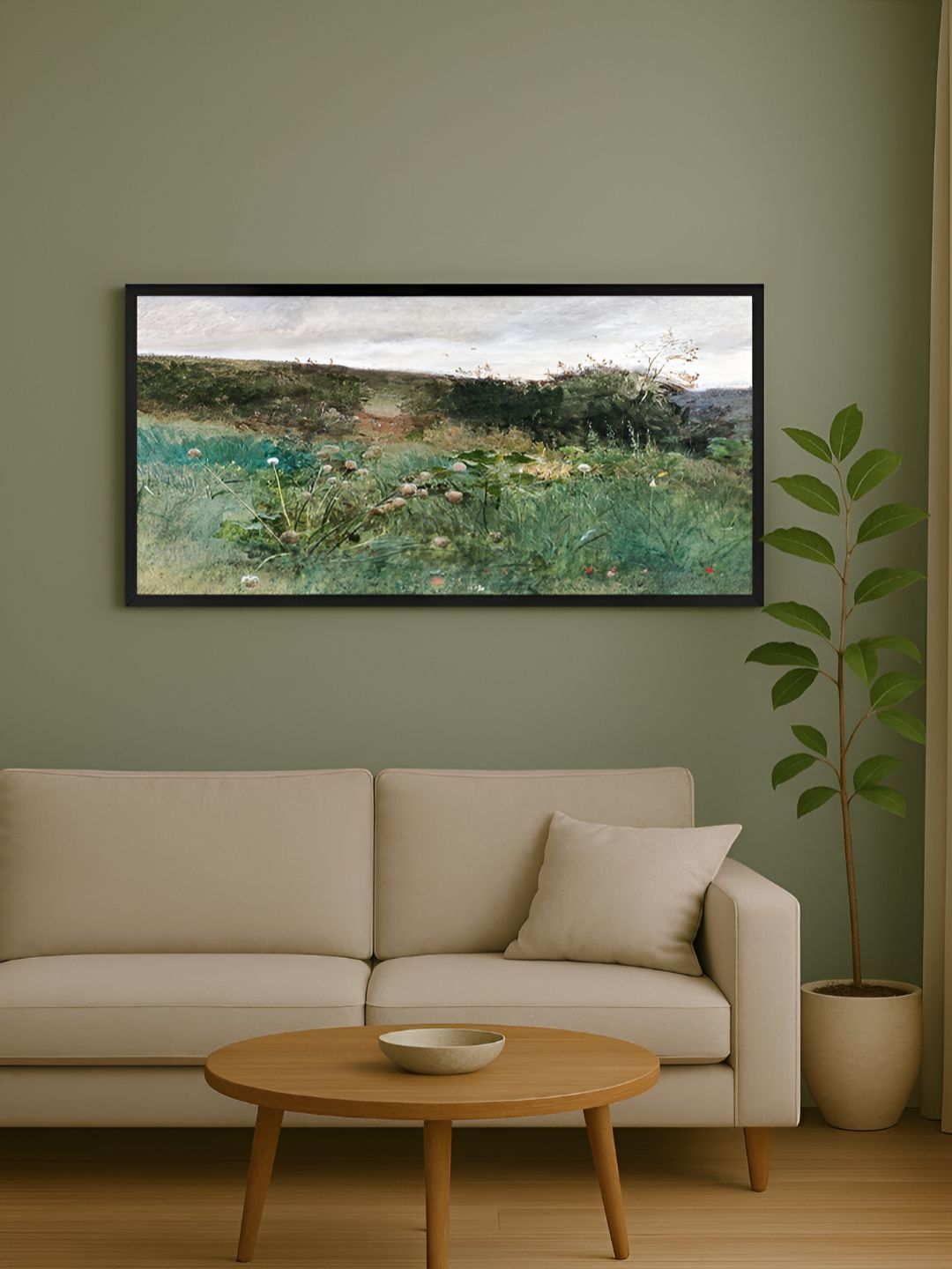 999Store Green & White 1 Piece Canvas Other Wall Paintings-picture-23