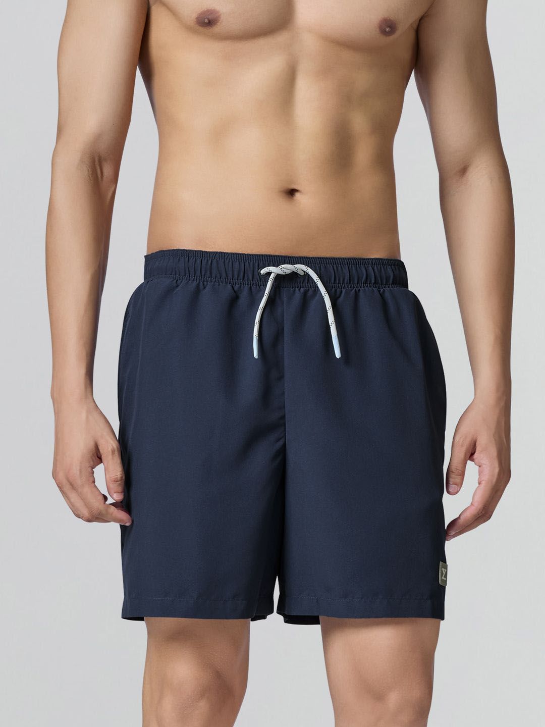 XYXX Men Blue Quick Dry Regular Fit Swim Bottoms-image-1