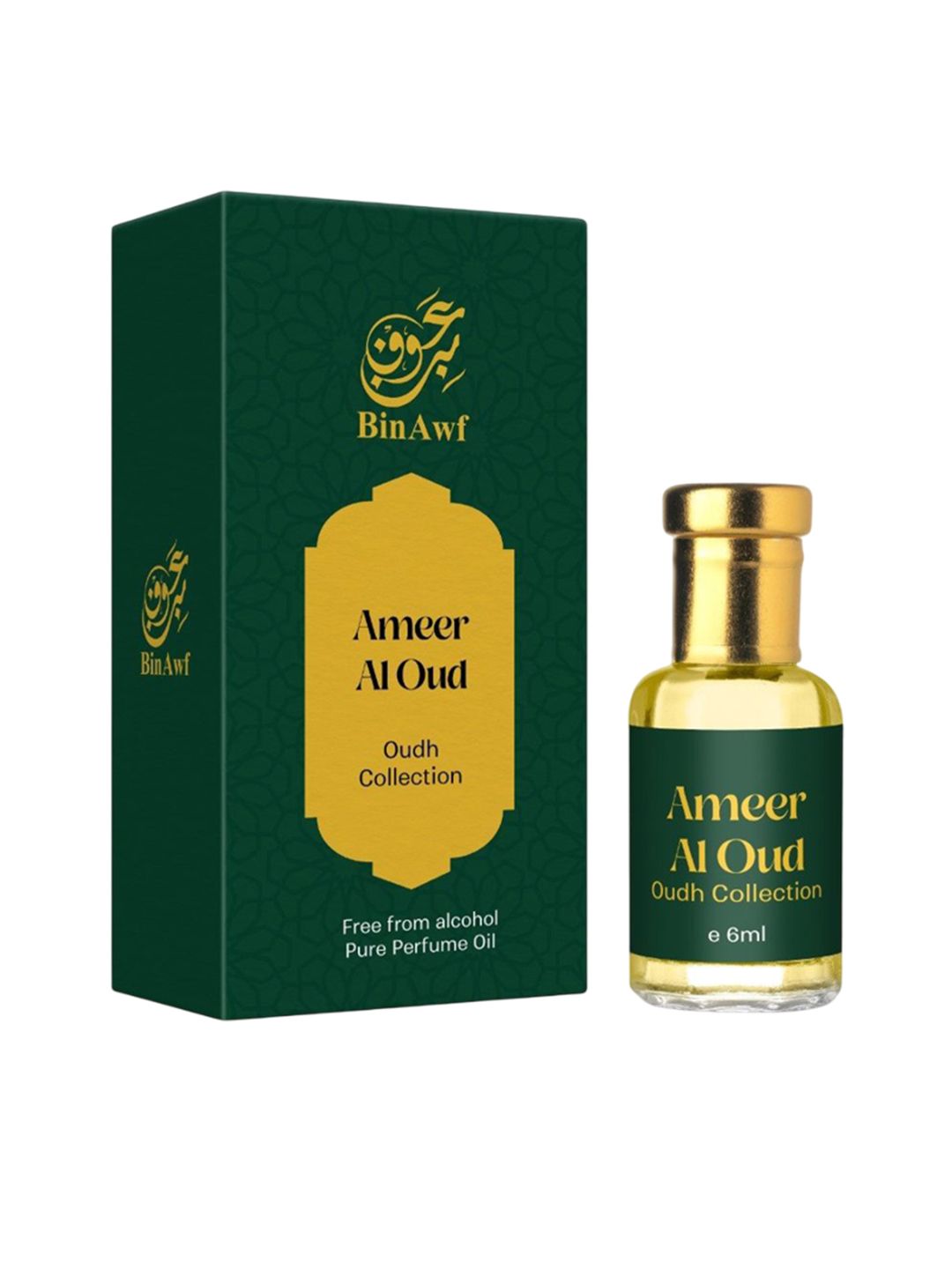 BinAwf Ameer Al Oud Non Alcohol Long Lasting Attar- 6 ml-picture-11
