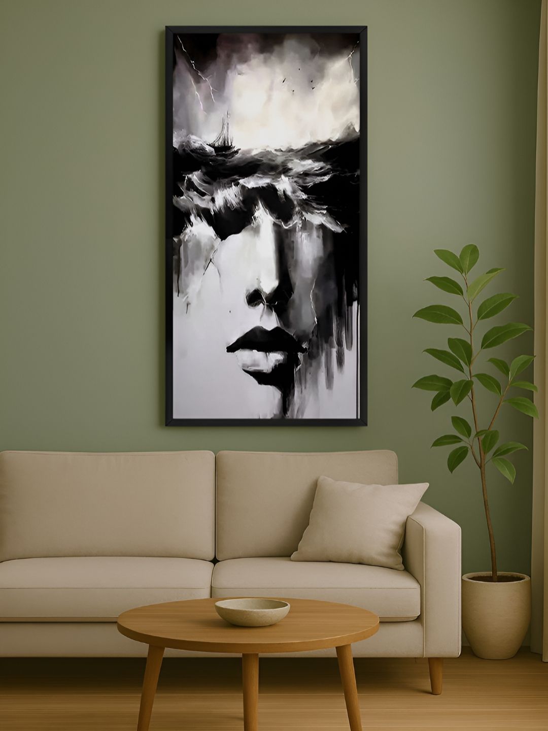 999Store Grey & Black 1 Piece Canvas Other Wall Paintings-picture-30