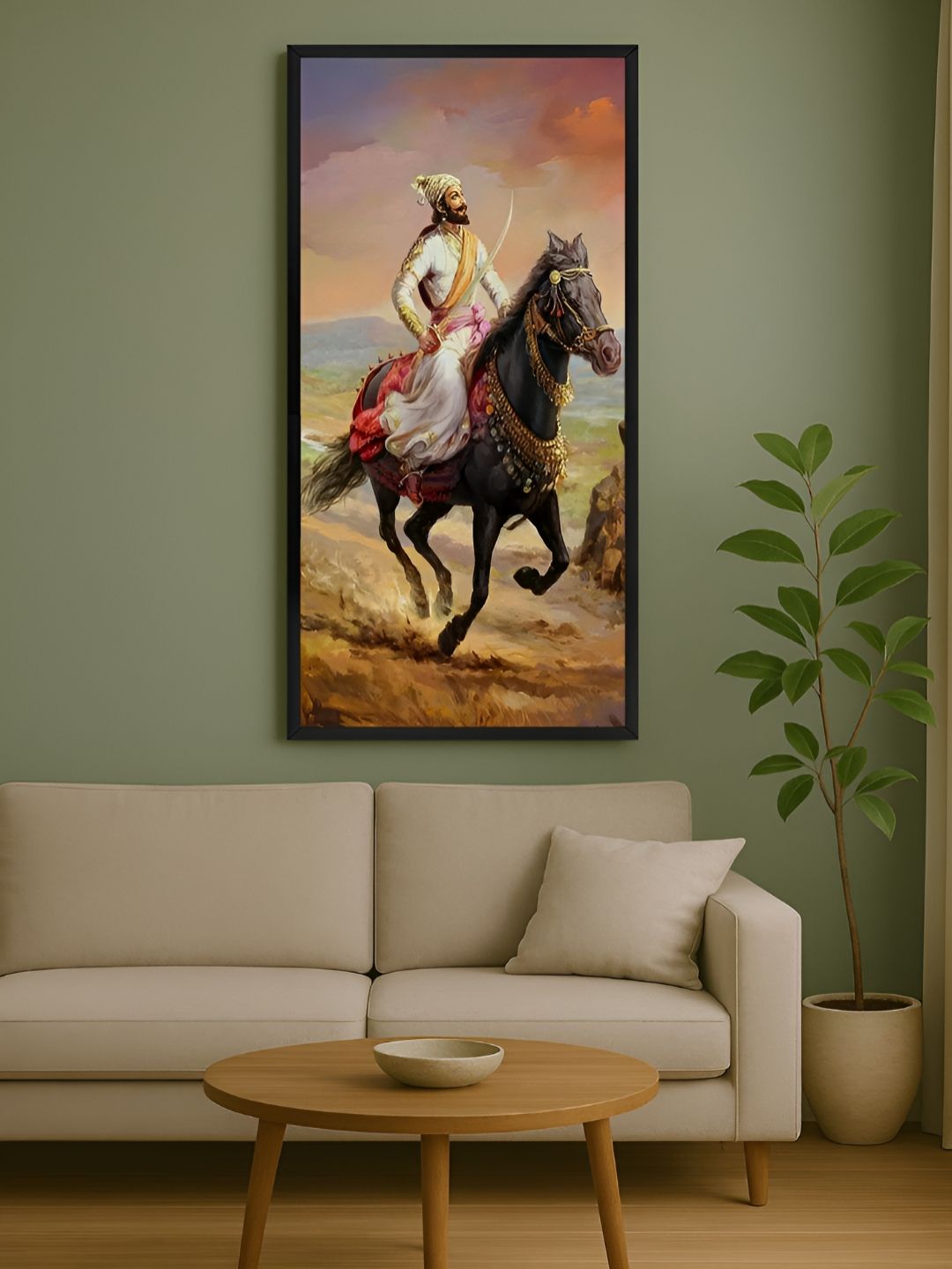 999Store Brown & White 1 Piece Canvas Other Wall Paintings-picture-37