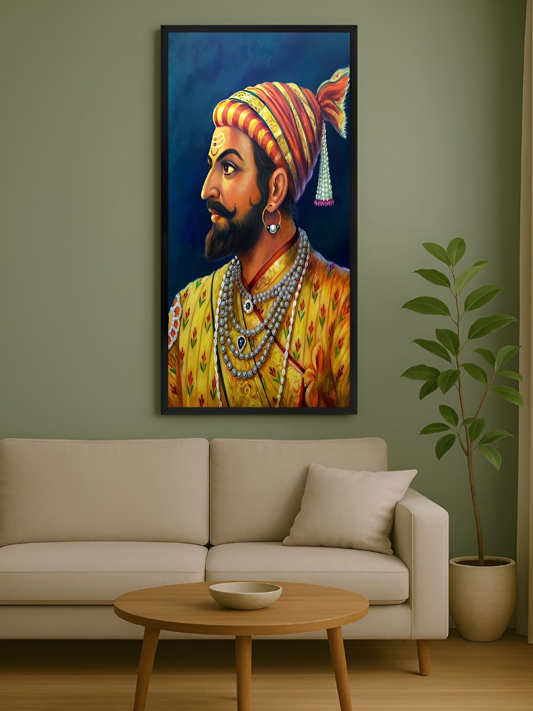 999Store Yellow & Blue 1 Piece Canvas Other Wall Paintings-picture-19