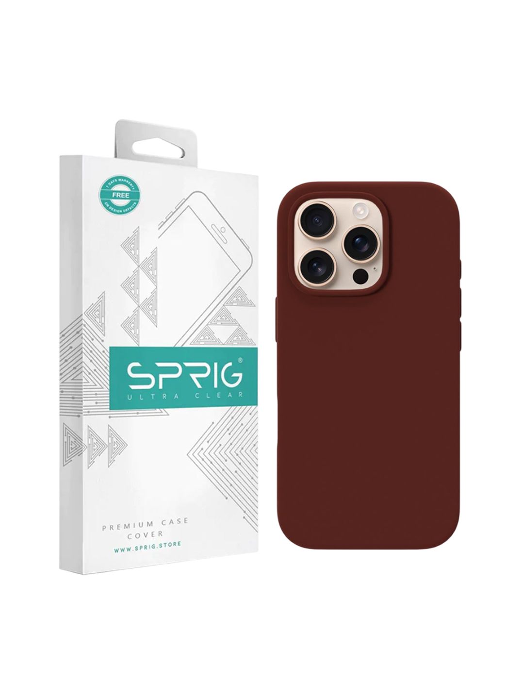 SPRIG Solid Printed iPhone 16 Pro Bumper Case Mobile Accessories-picture-48