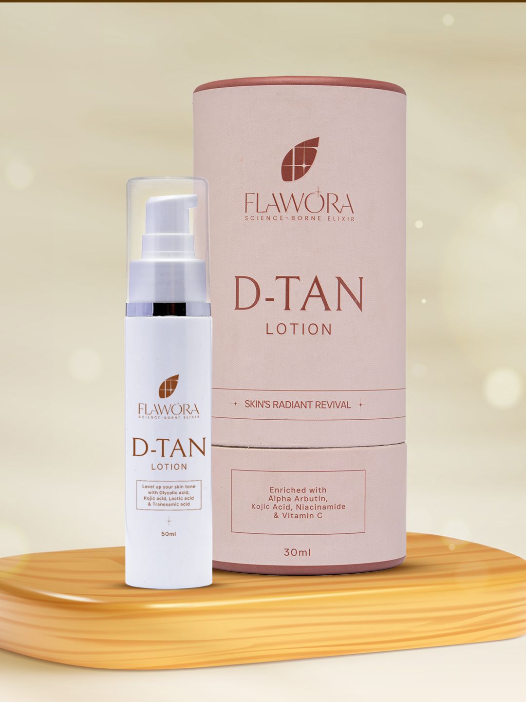 Flawora Set Of 2 D-Tan Lotion With Shea Butter - 50 ml Each-image-35