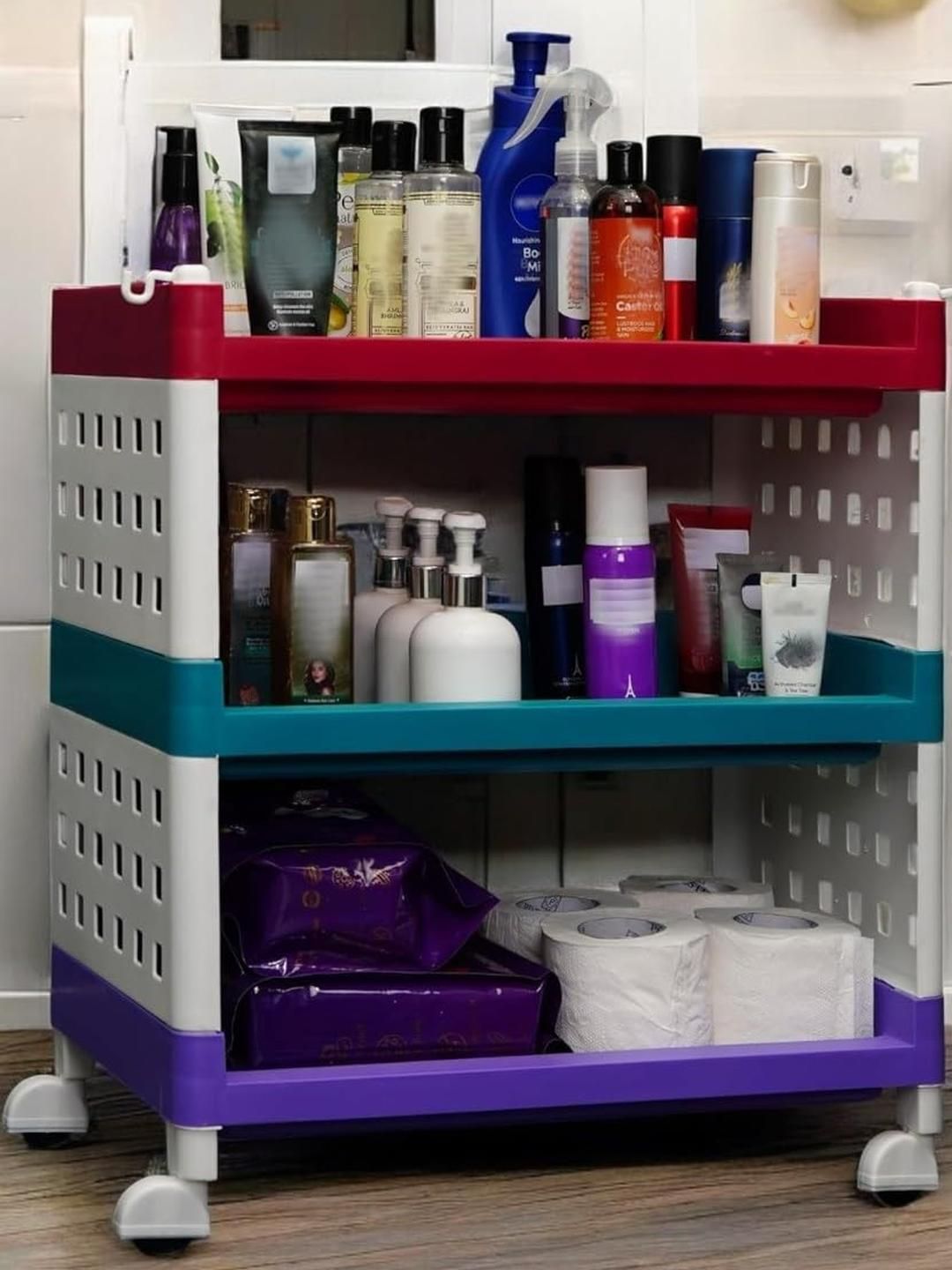 go hooked Lexi 3-Tier Multipurpose Storage Rack-picture-55