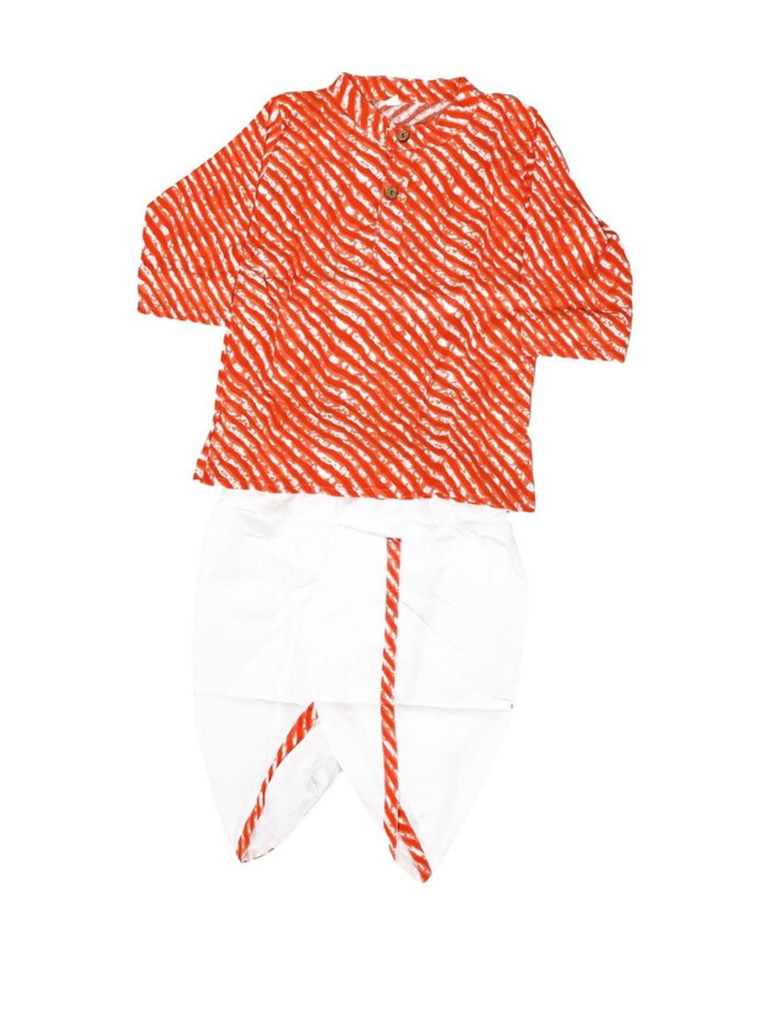 Little Dreams Baby Boys Printed Kurta with Dhoti-picture-22