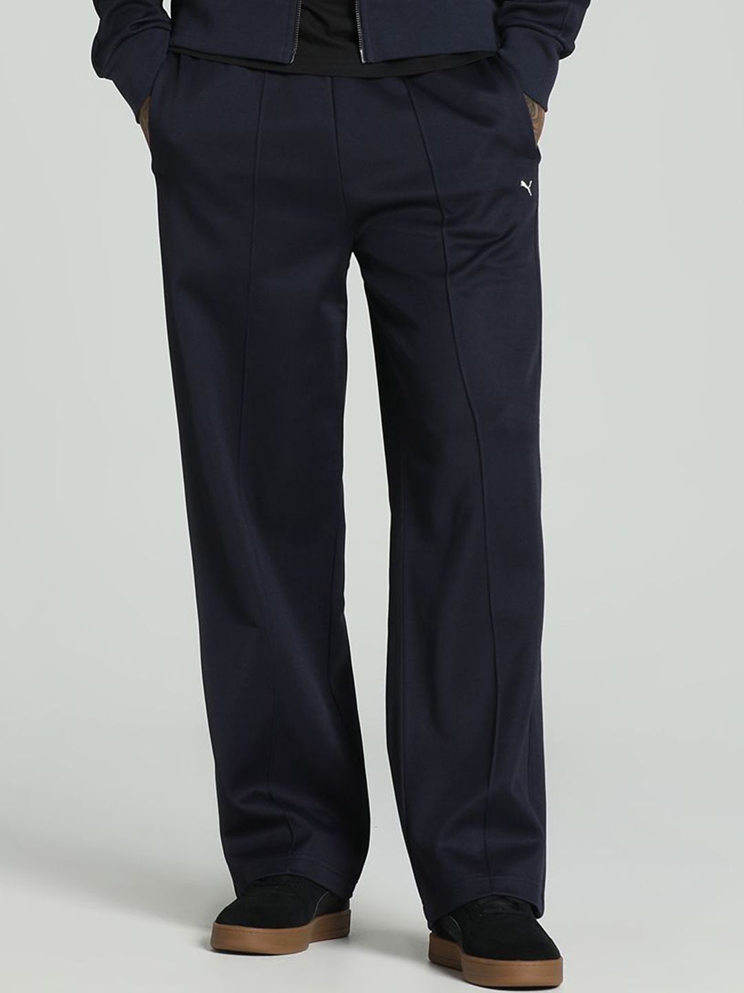 Puma T7 Men Cotton Relaxed Fit Track Pants-image-44