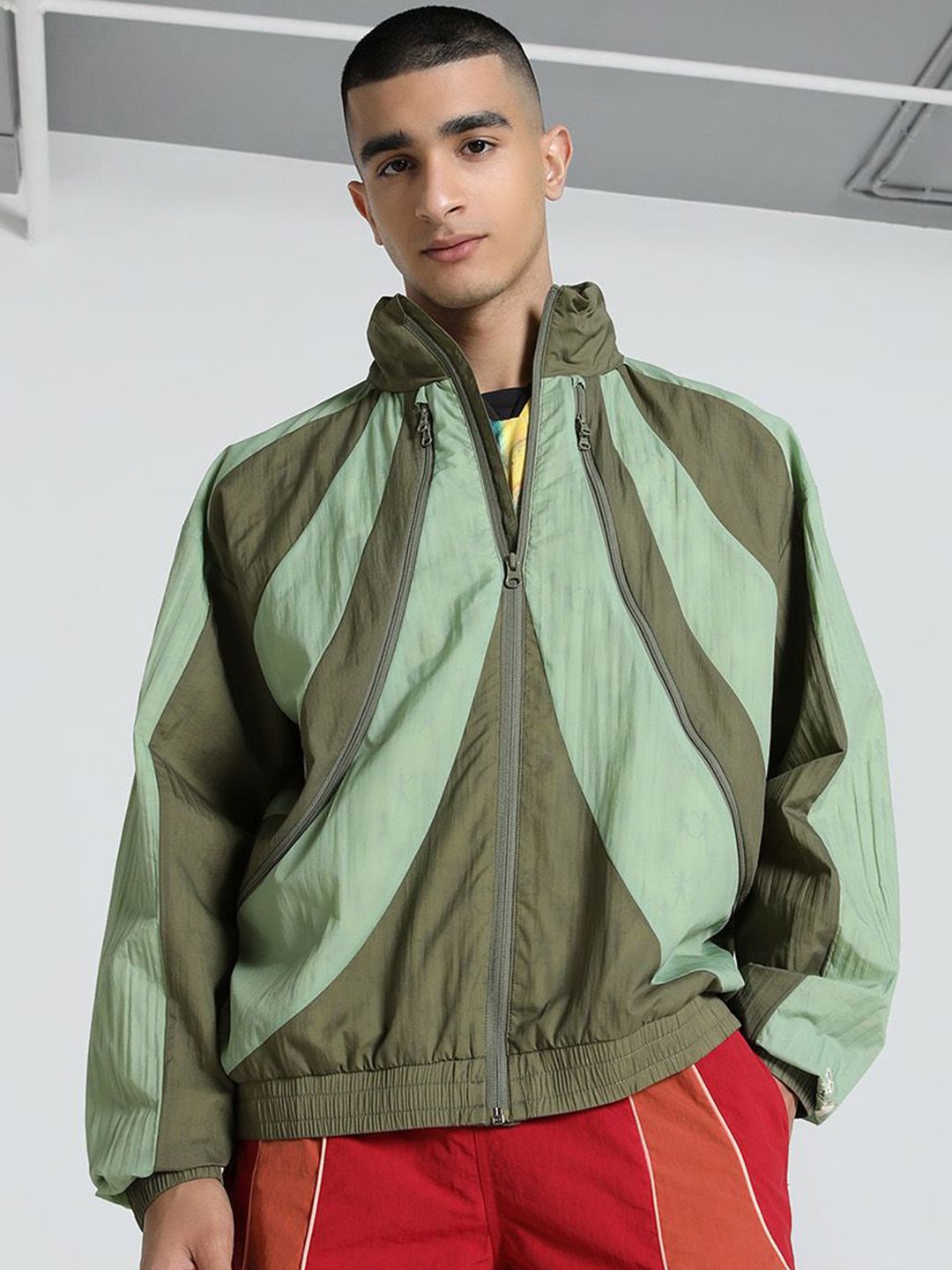 Puma x Kidsuper Relaxed Fit Windbreaker Jackets-image-40