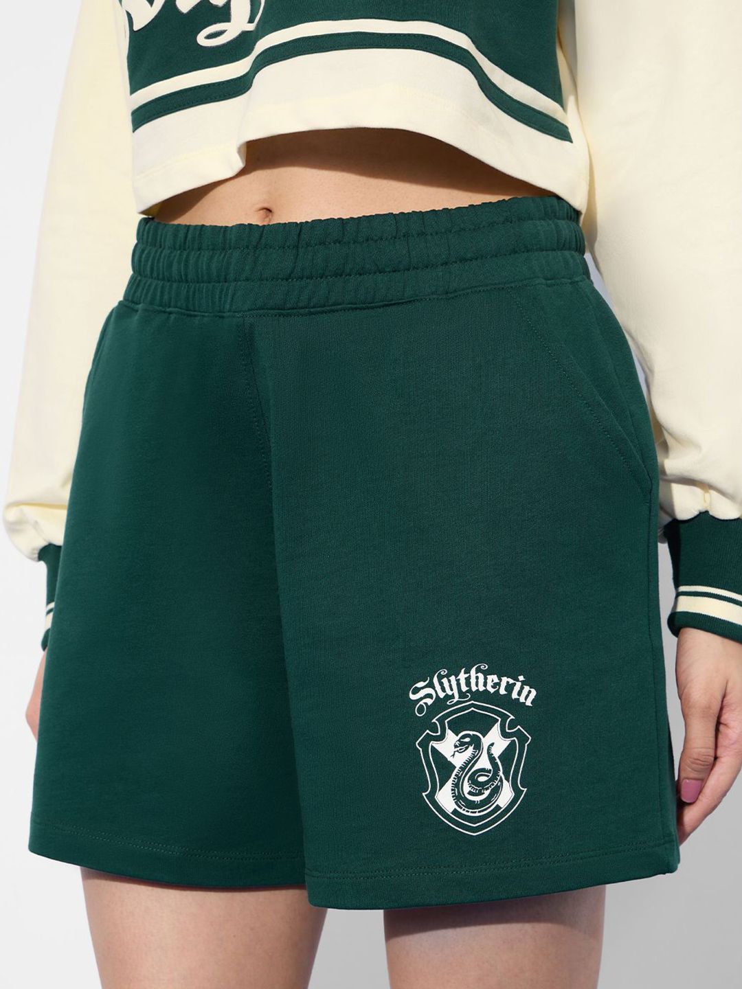The Souled Store Women Graphic Printed Harry Potter Shorts-picture-43