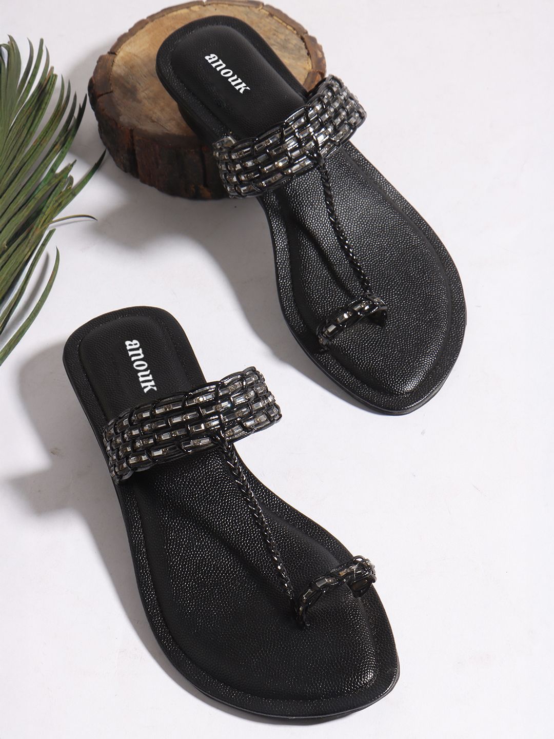 Anouk Women Open Toe Block Sandals-picture-35