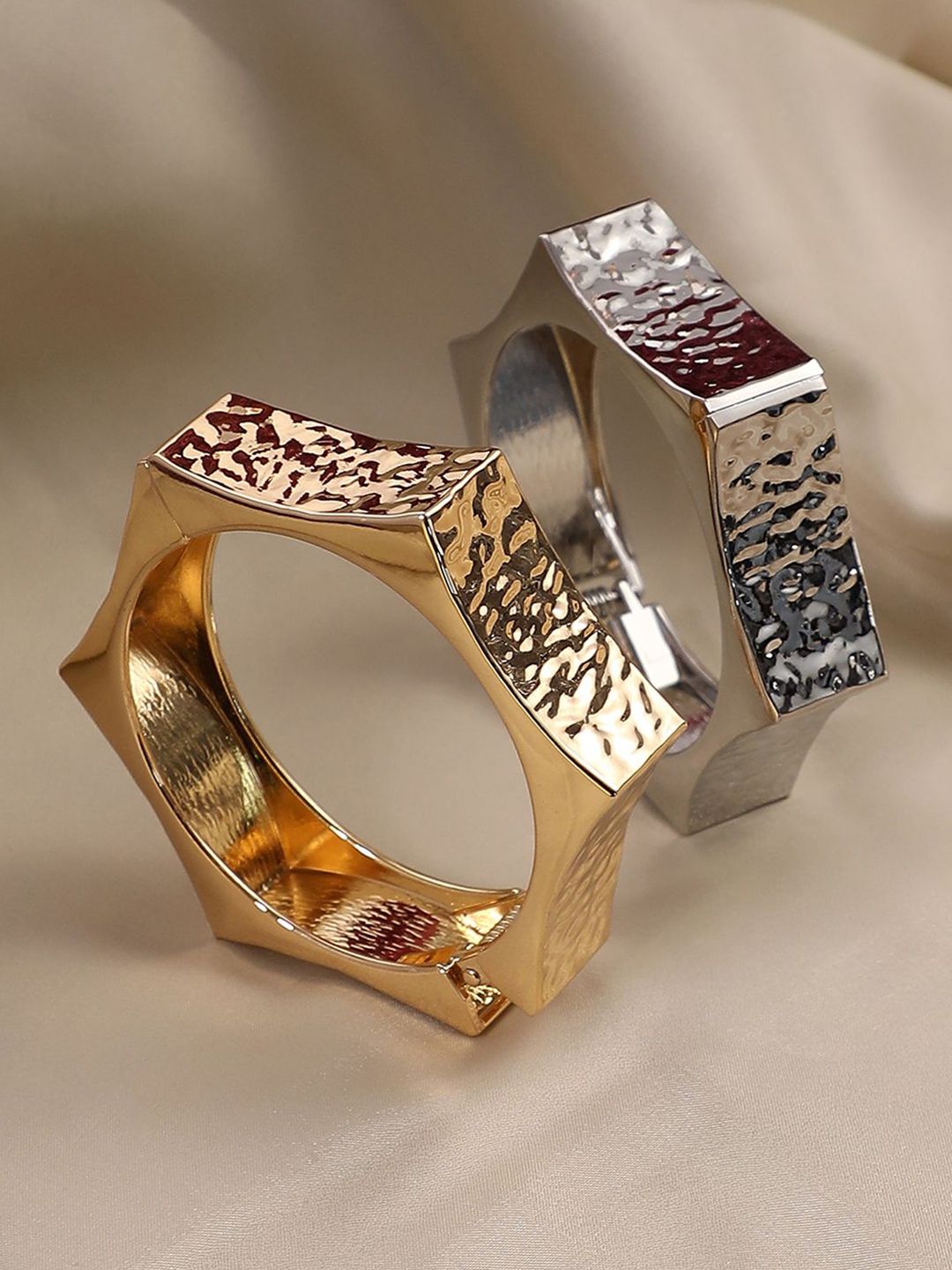 SOHI Women 2 Gold-Plated Wraparound Bracelet-picture-29