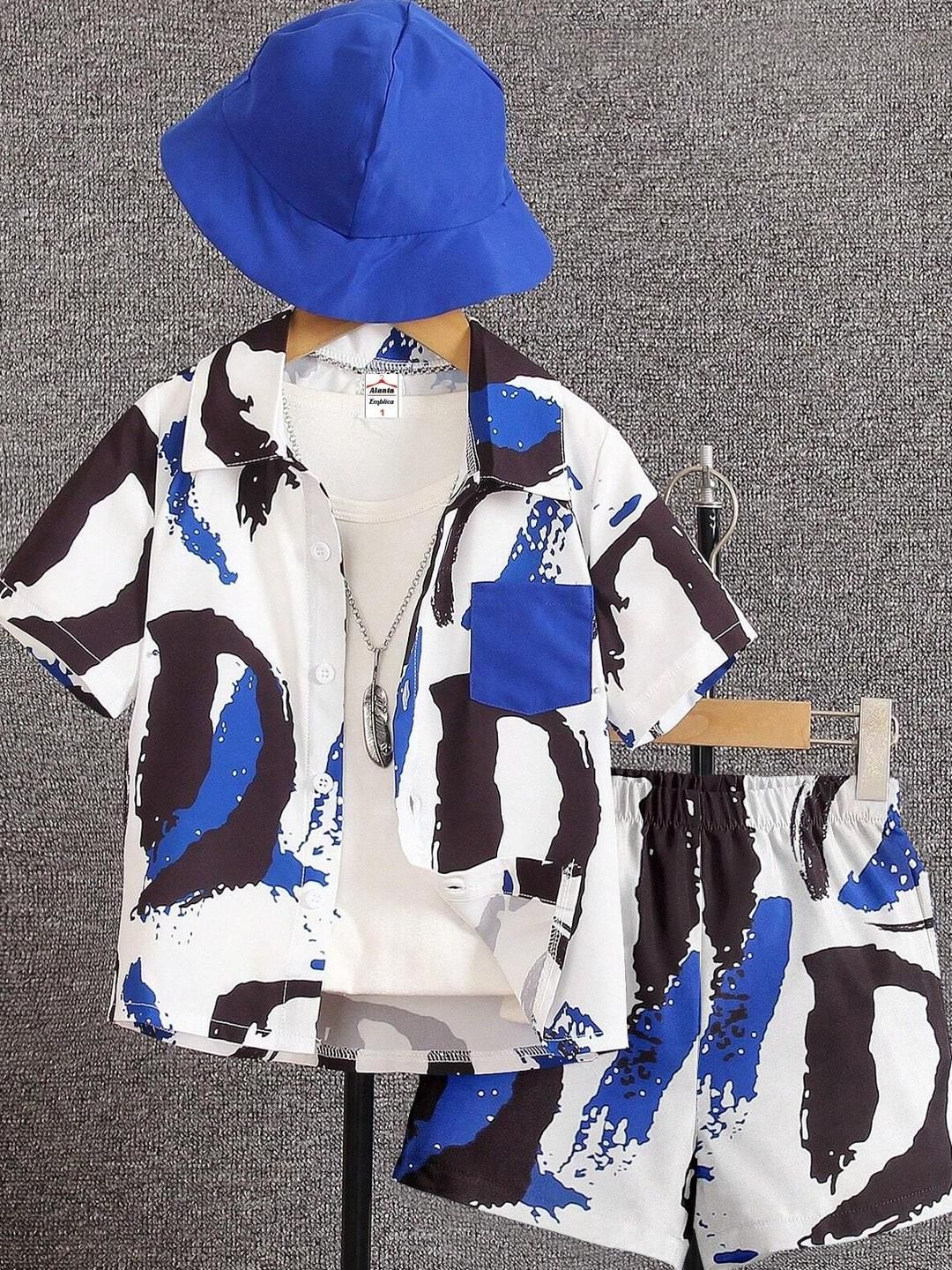 ALANTA Kids-Unisex Blue Clothing Set-picture-17