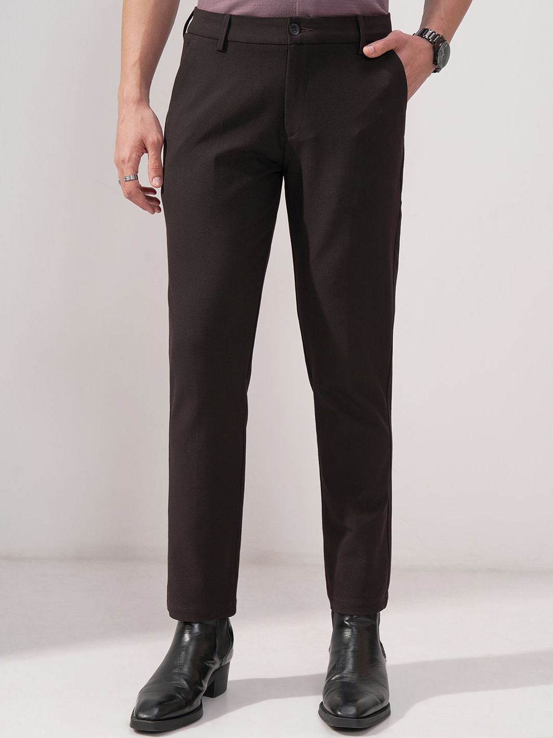HIGHLANDER Men Slim Fit Trousers-picture-53