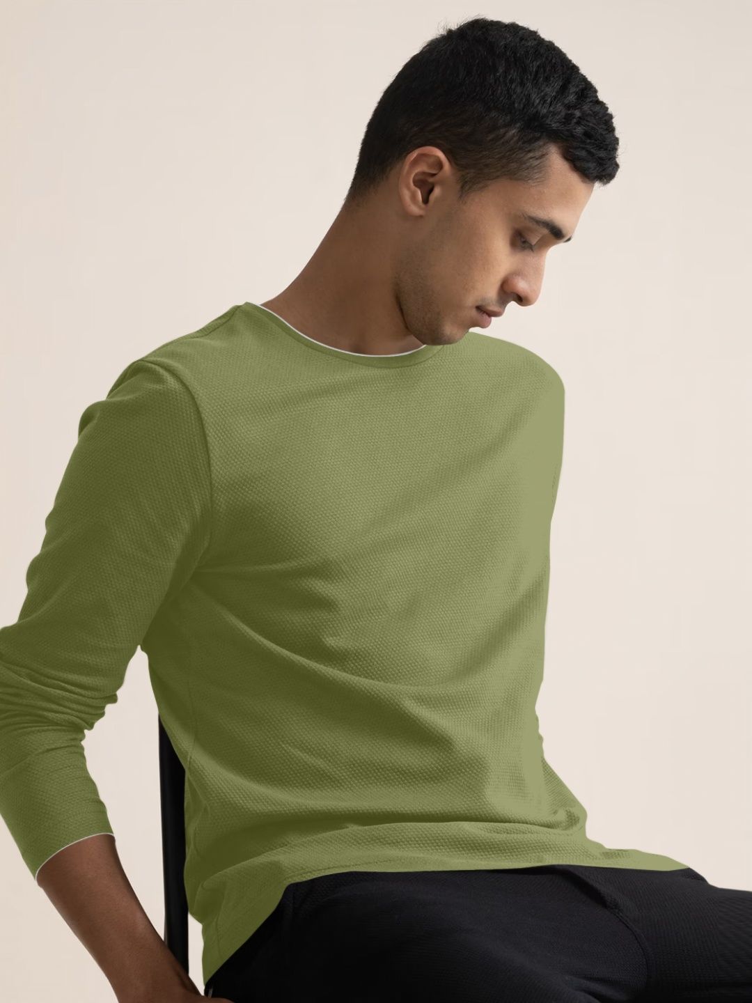 Metronaut Round Neck Long Sleeves Regular Fit Casual T-Shirt-picture-22