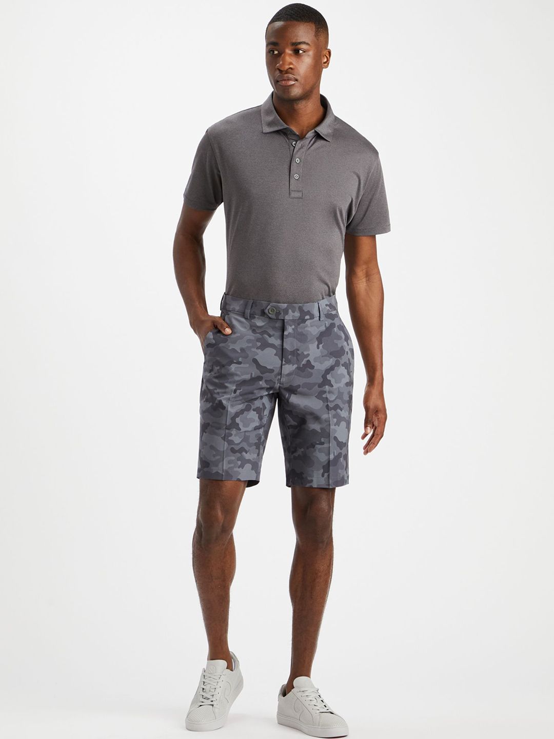 Gfore Men Camouflage Printed Mid-Rise Shorts-picture-16