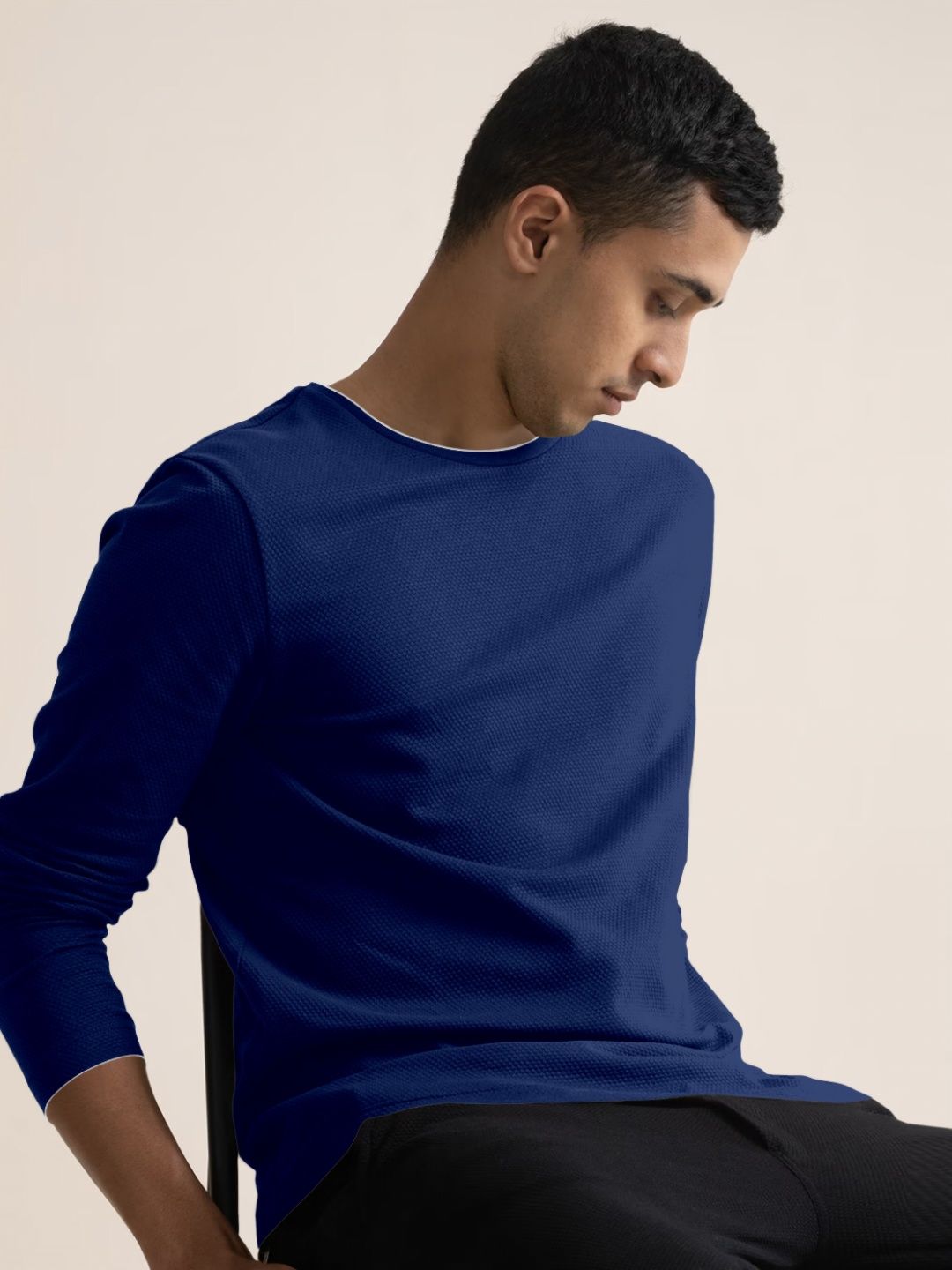 Metronaut Men Solid Round Neck T-shirt-picture-33