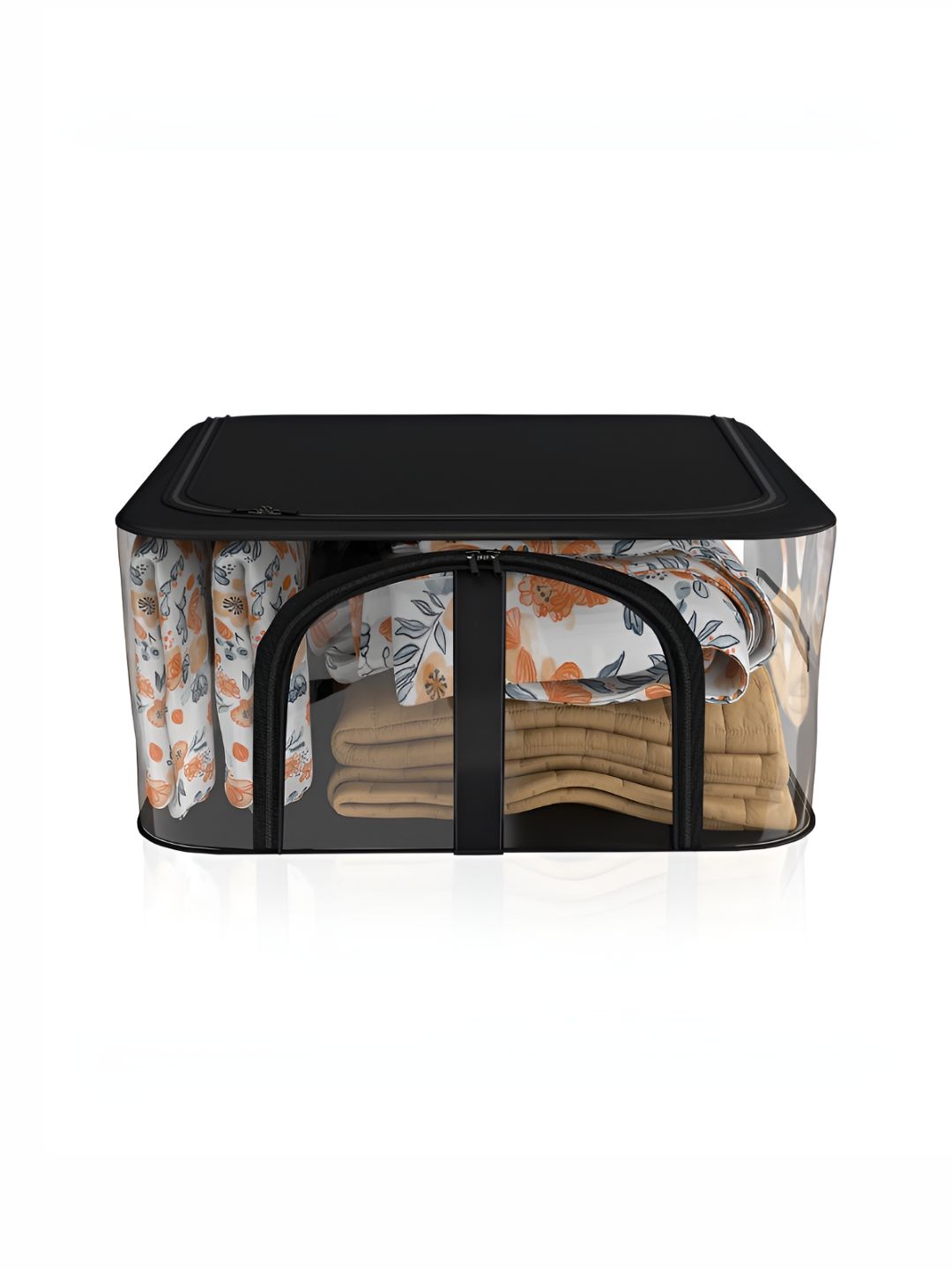 Aura Black Set of 1 Regular Drawer Organiser Organisers-image-10