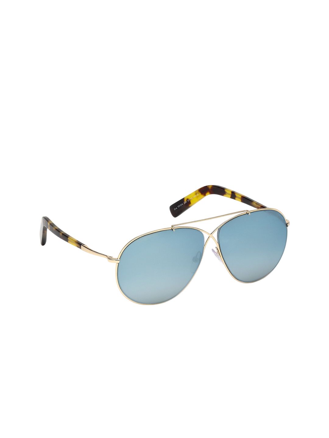 Tom Ford Unisex UV Protected Aviator Sunglasses FT0374 61 28X-image-42