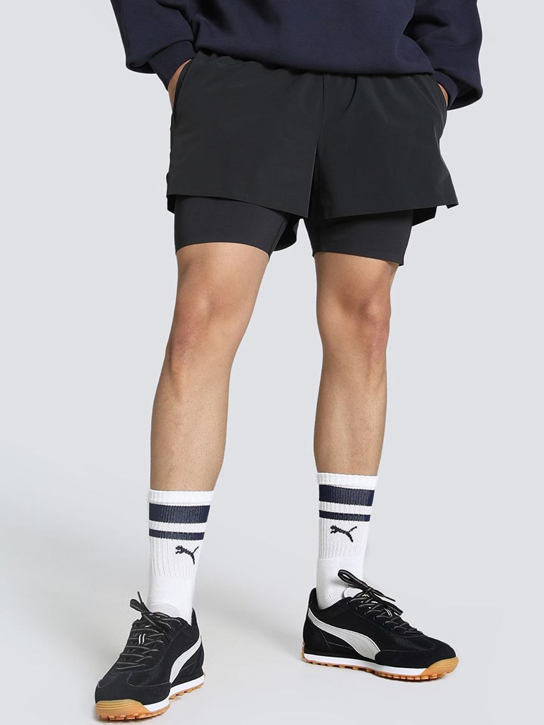 Puma Mmq Sport Men Mid Rise Running Shorts-picture-26