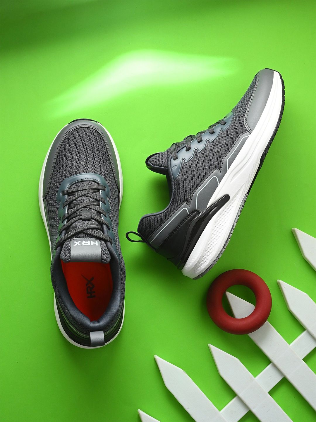 HRX by Hrithik Roshan Men Mesh Lace-Ups Running Shoes-picture-26