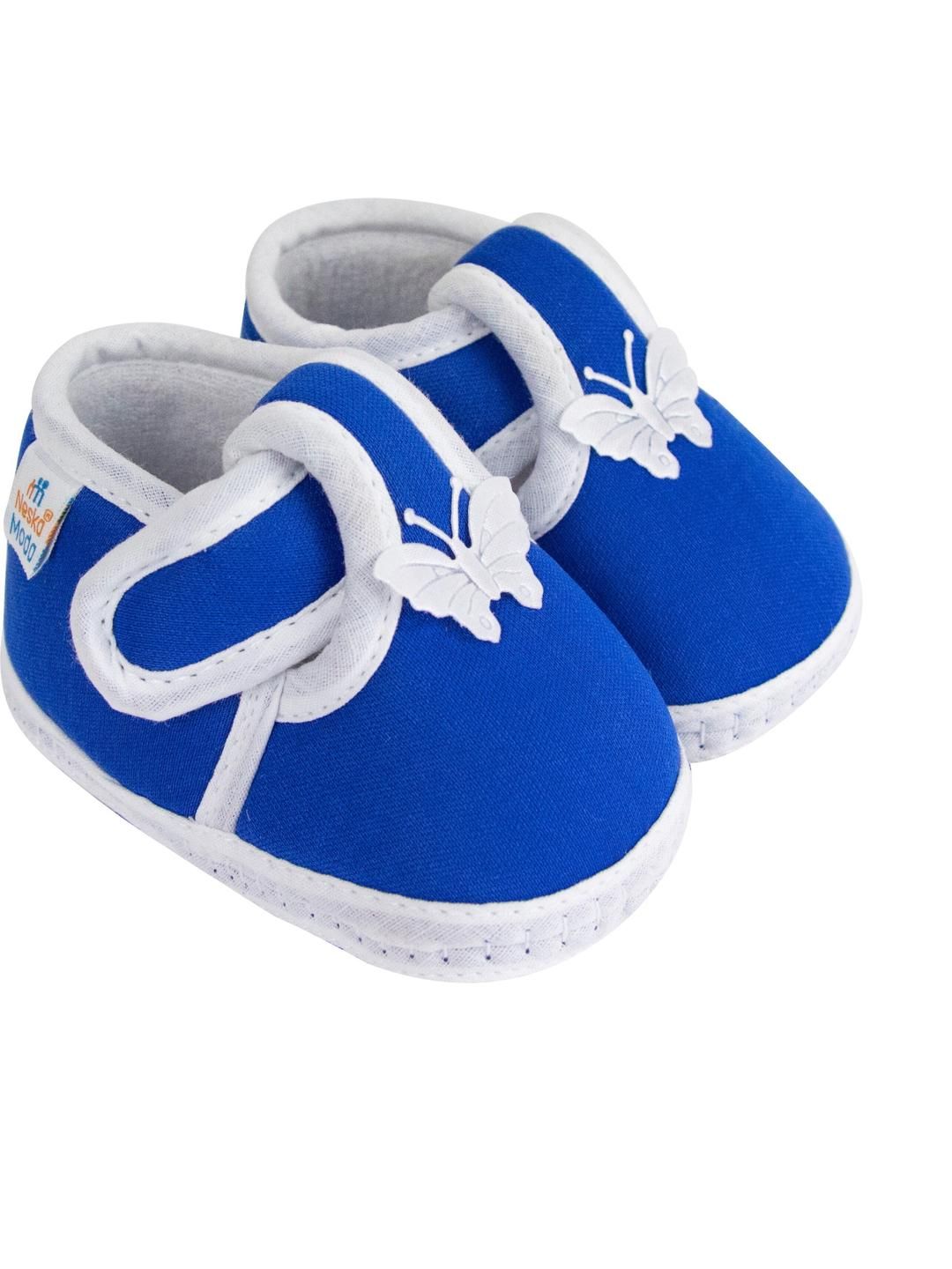 NESKA MODA 3 To 12 Months Infants Cute Soft Cotton Pre-Walker Butterfly Booties-picture-35