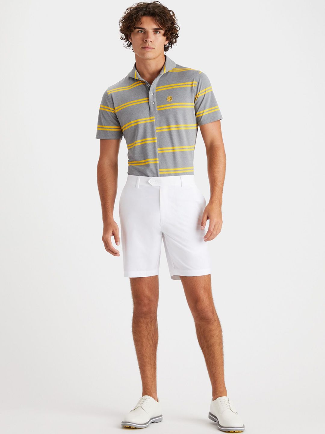 Gfore Men Regular Fit Mid-Rise Regular Shorts-picture-11