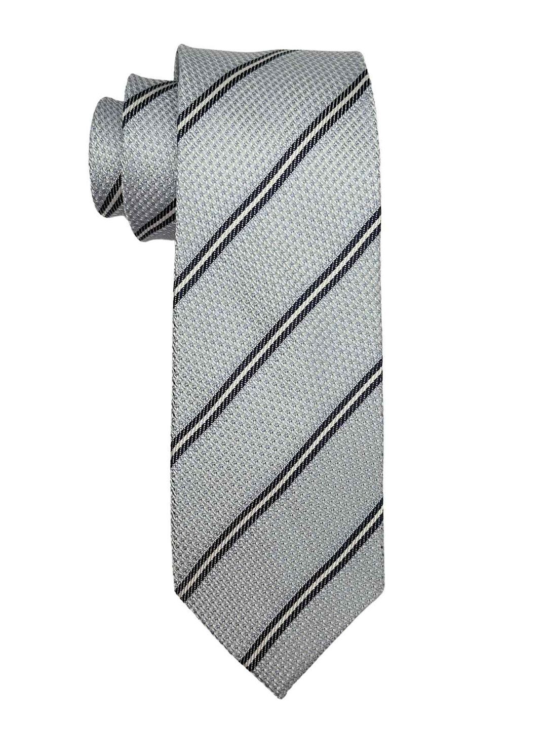 The Tie Hub Men Striped Broad Tie-image-10