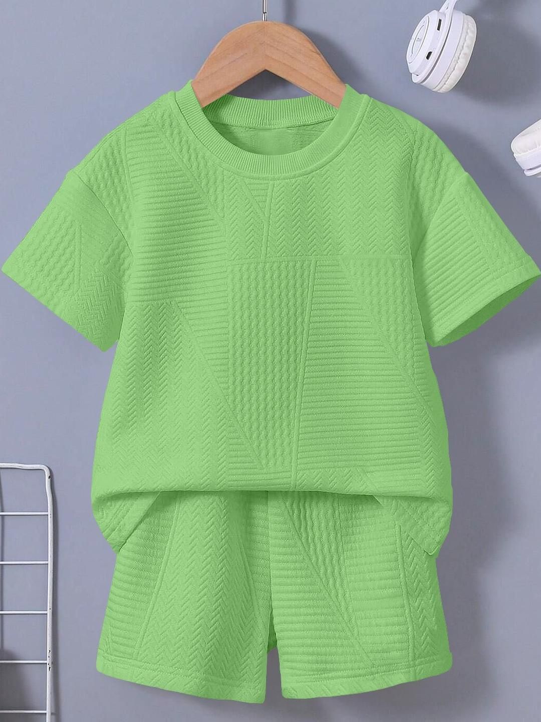 ALANTA Kids-Unisex Green Clothing Set-picture-30
